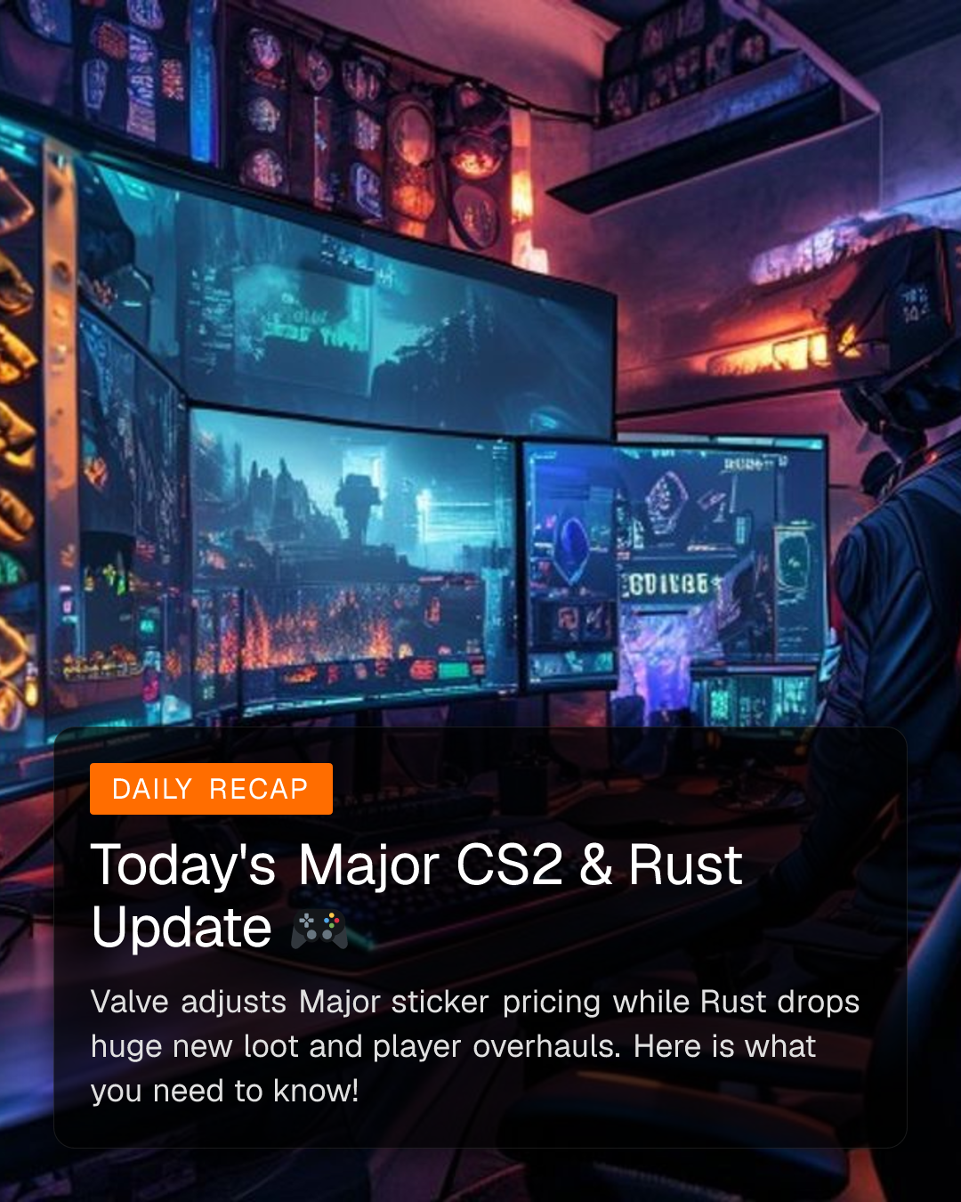Today's Major CS2 & Rust Update 🎮 (1/6)