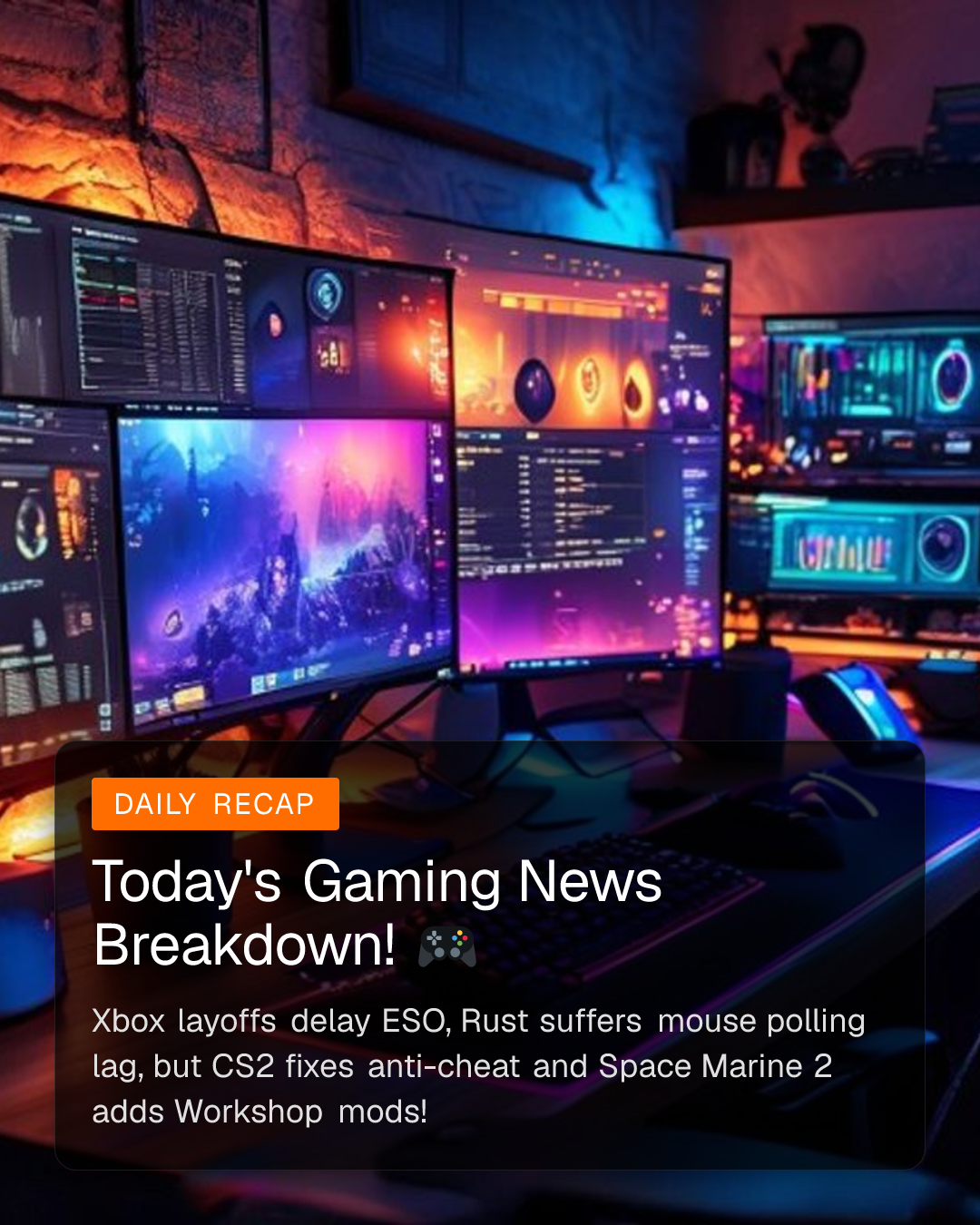 Today's Gaming News Breakdown! 🎮 (1/6)