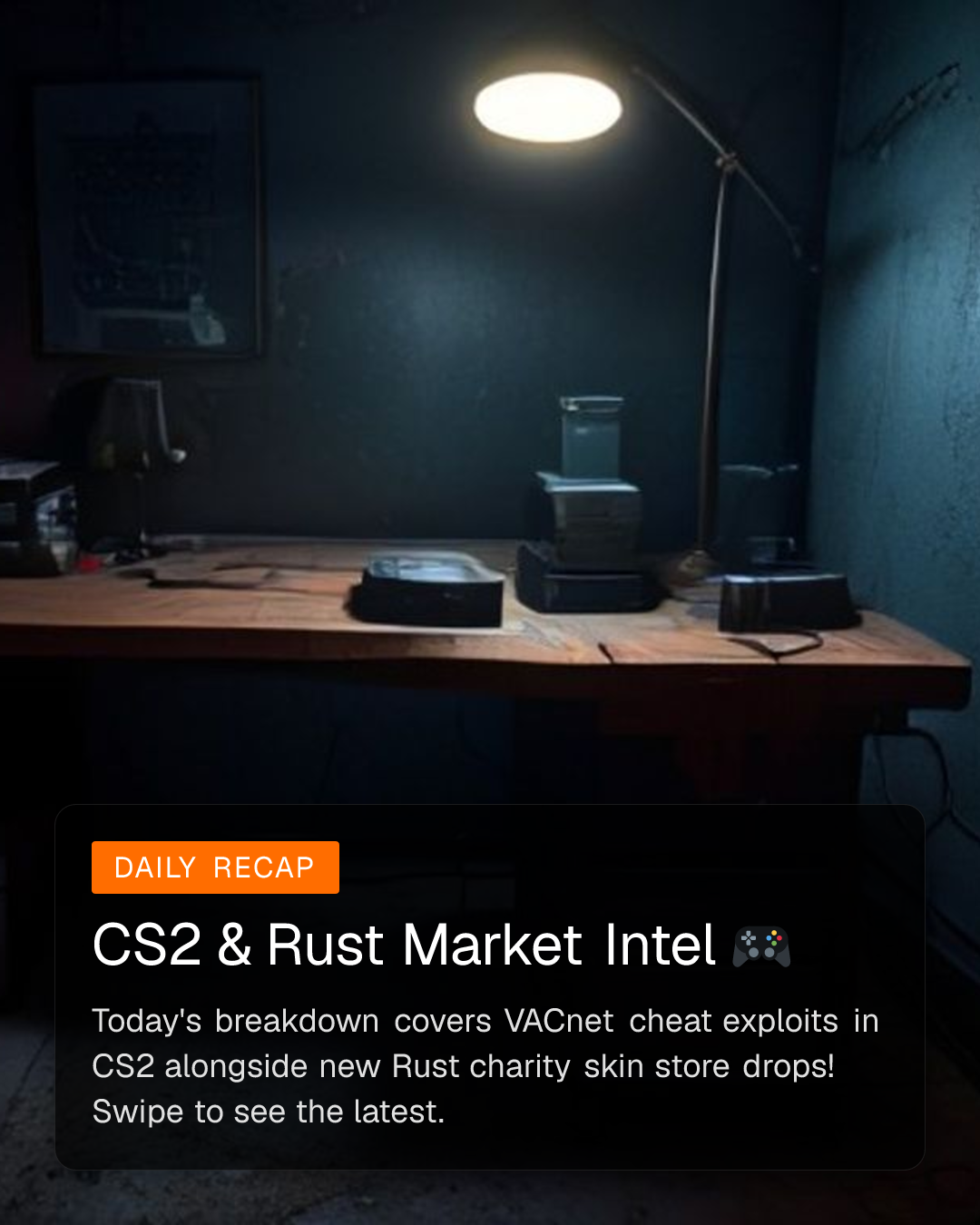 CS2 & Rust Market Intel 🎮 (1/6)