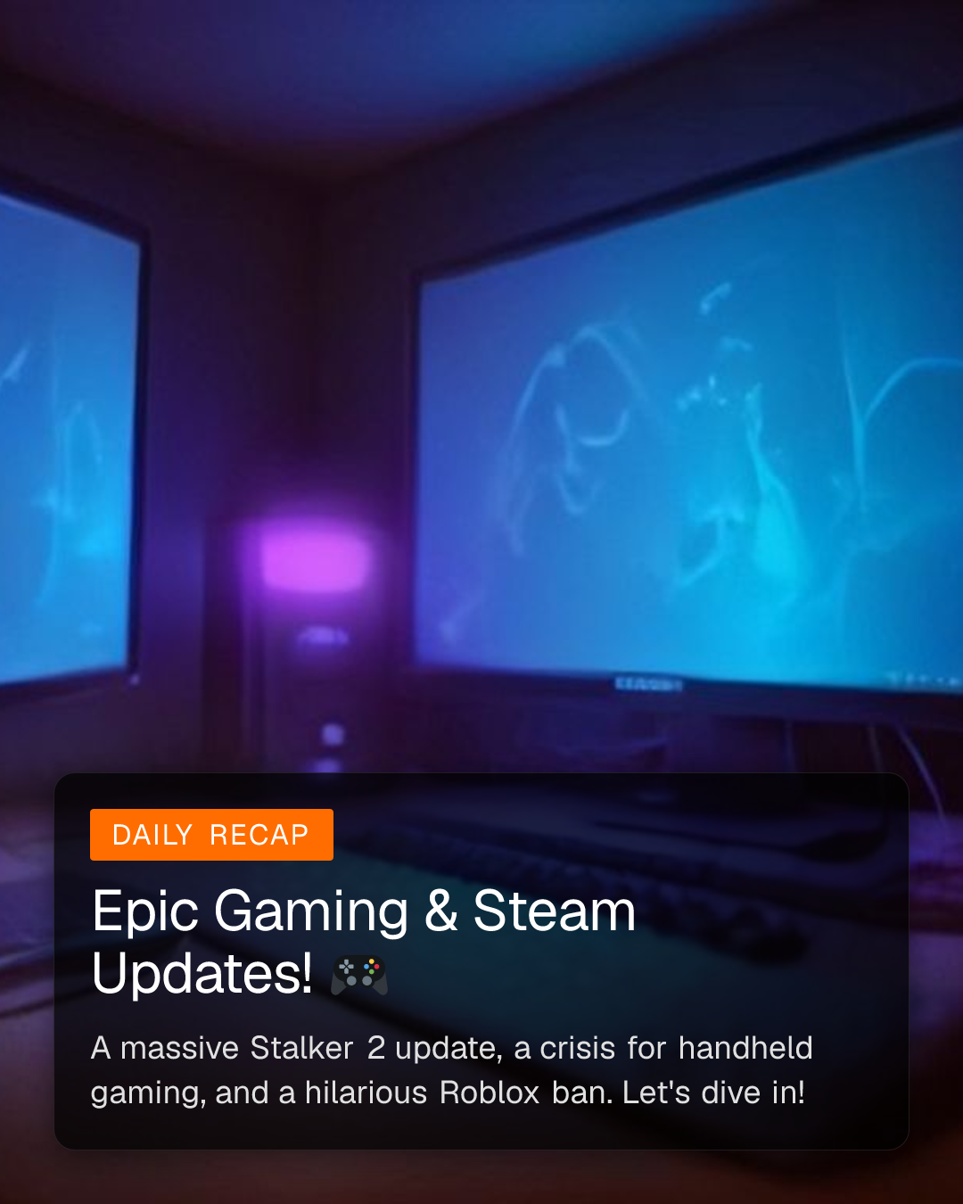 Epic Gaming & Steam Updates! 🎮 (1/6)