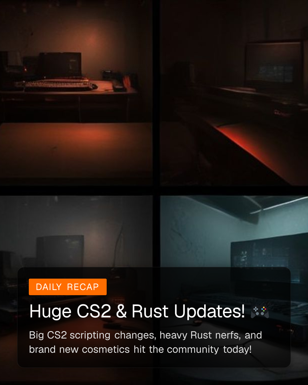 Huge CS2 & Rust Updates! 🎮 (1/6)