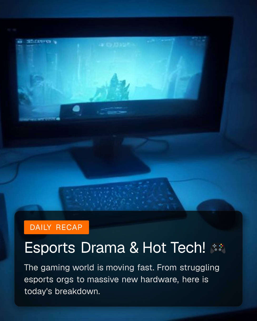 Esports Drama & Hot Tech! 🎮 (1/6)