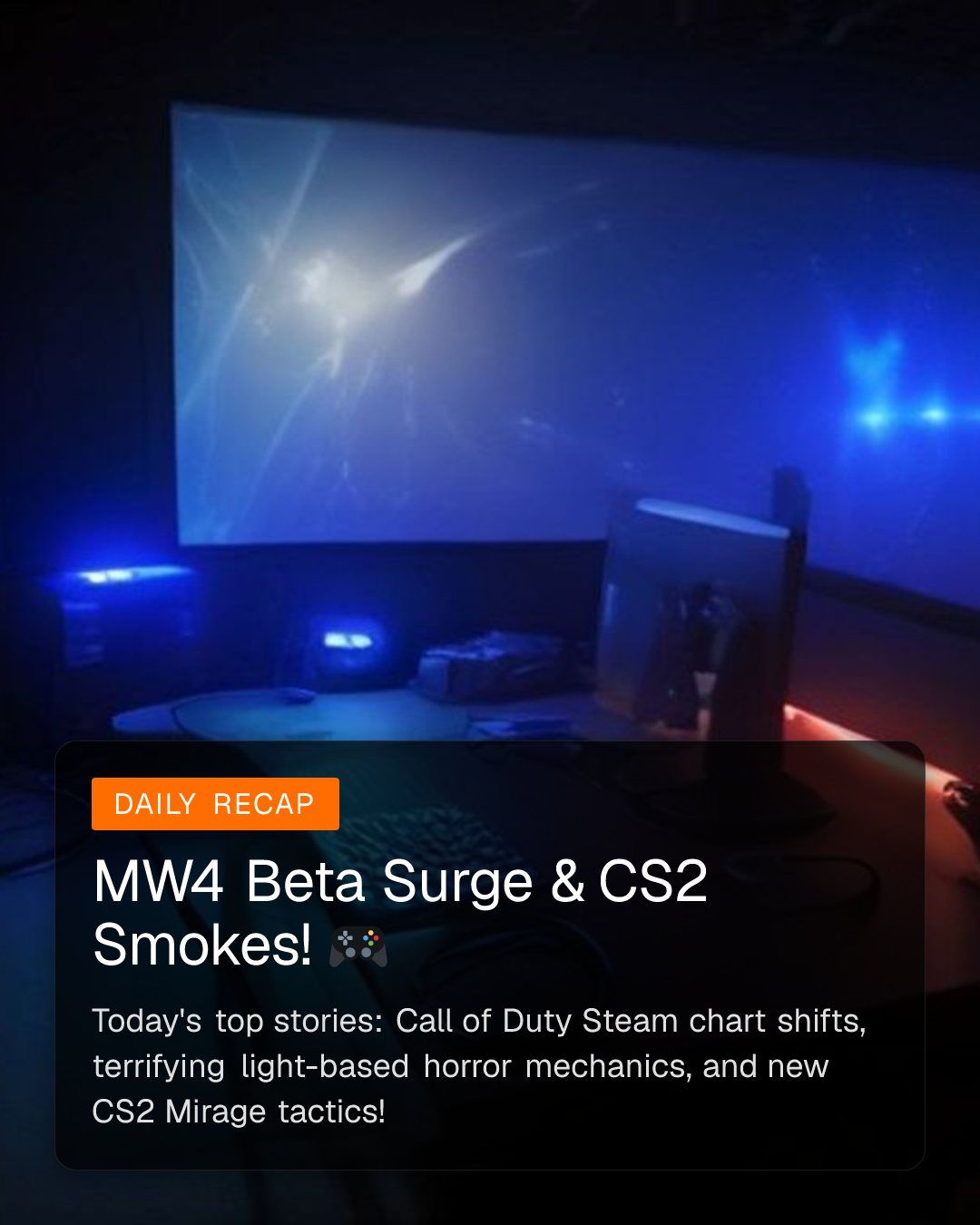 MW4 Beta Surge & CS2 Smokes! 🎮 (1/6)