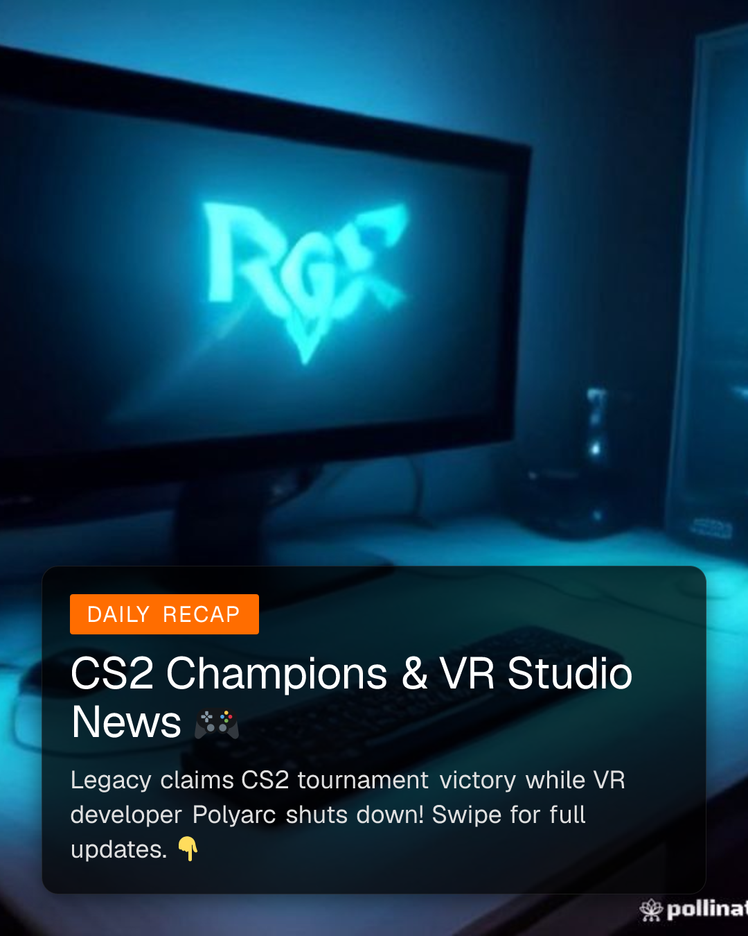 CS2 Champions & VR Studio News 🎮 (1/6)