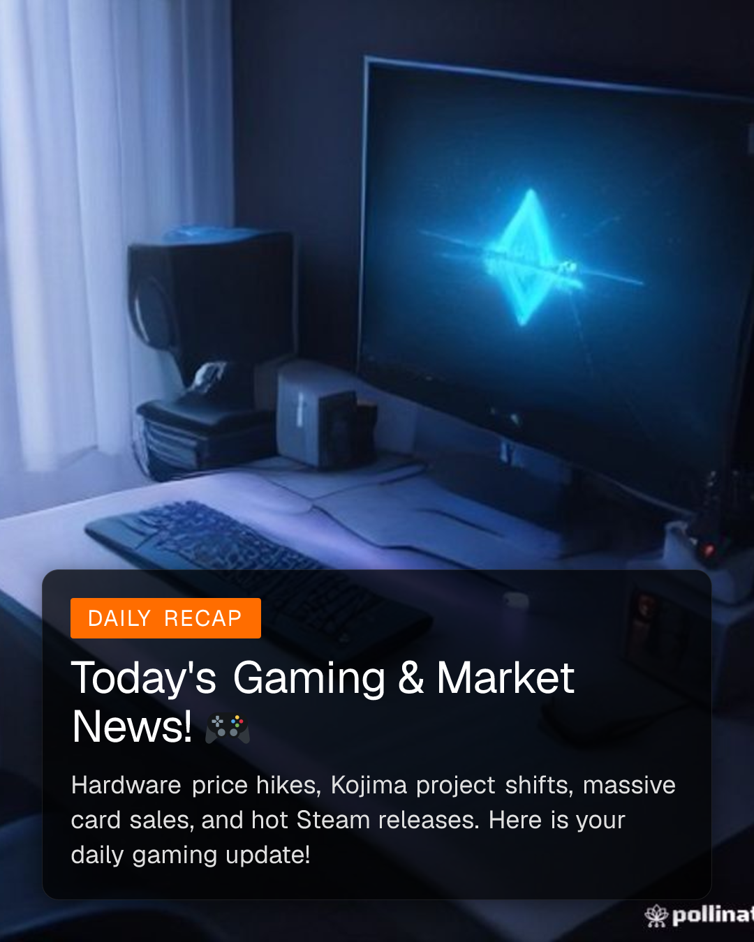 Today's Gaming & Market News! 🎮 (1/6)