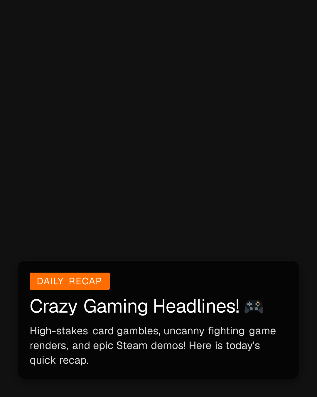 Crazy Gaming Headlines! 🎮 (1/6)