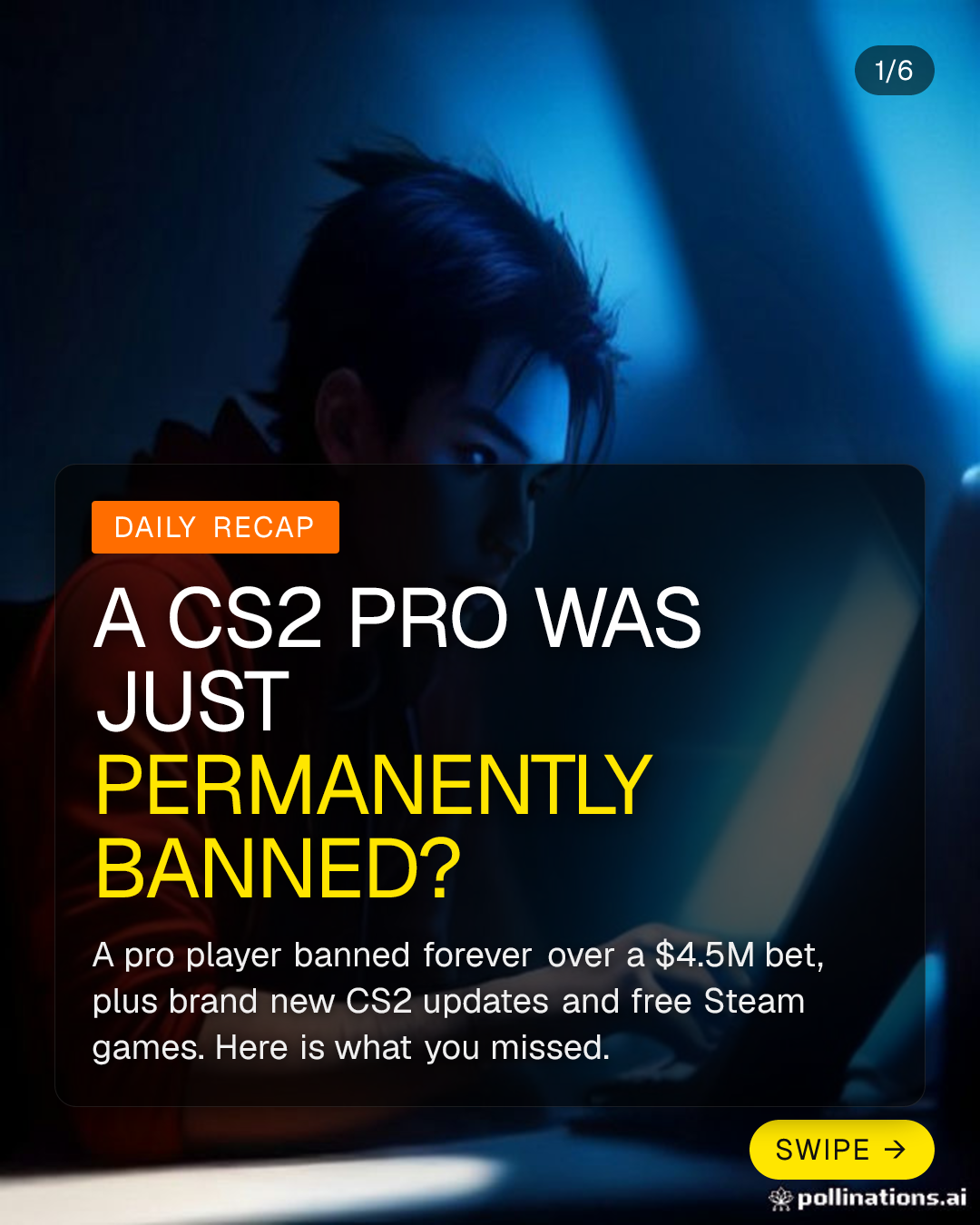 A CS2 pro was just permanently banned? (1/6)